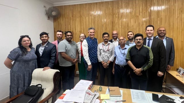 Aus-India tour in Trivandrum