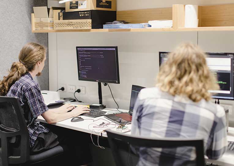 dedicated office space