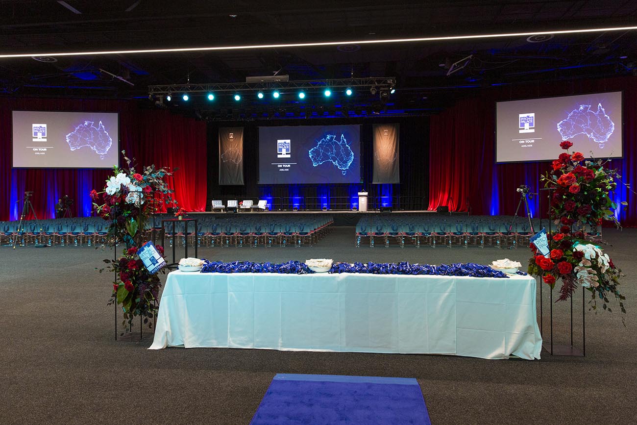 Inside UniSA's Pridham Hall.